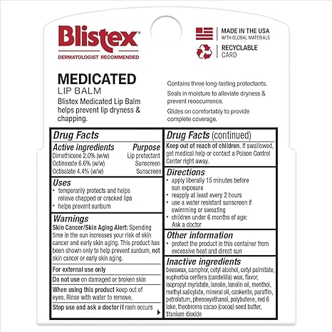 Blistex Medicated Lip Balm