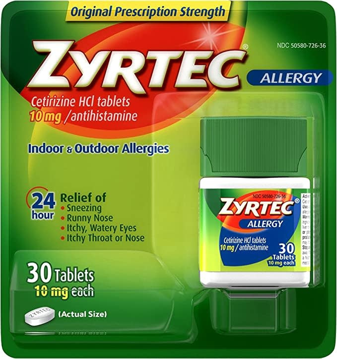 Allergy Relief Tablets 10mg 30ct.