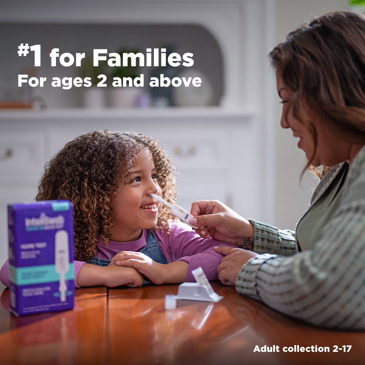 InteliSwab COVID-19 Rapid Antigen Test, for Results Anytime and Anywhere (2 Nasal Swab Tests)