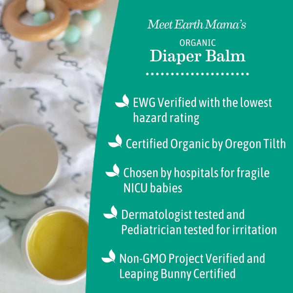 Organic Diaper Balm - 4oz
