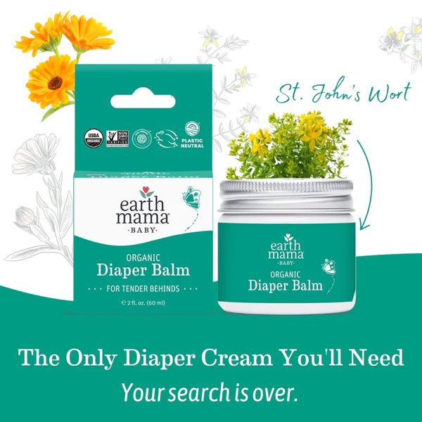 Organic Diaper Balm - 4oz