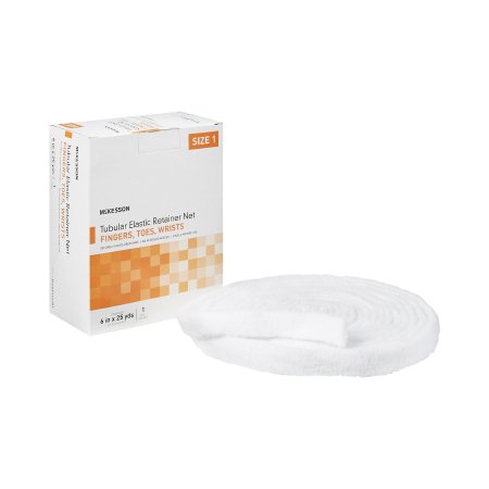 Tubular Elastic Retainer Net - Fingers,Toes,Wrists - Size 1 - 6" x 25 yds
