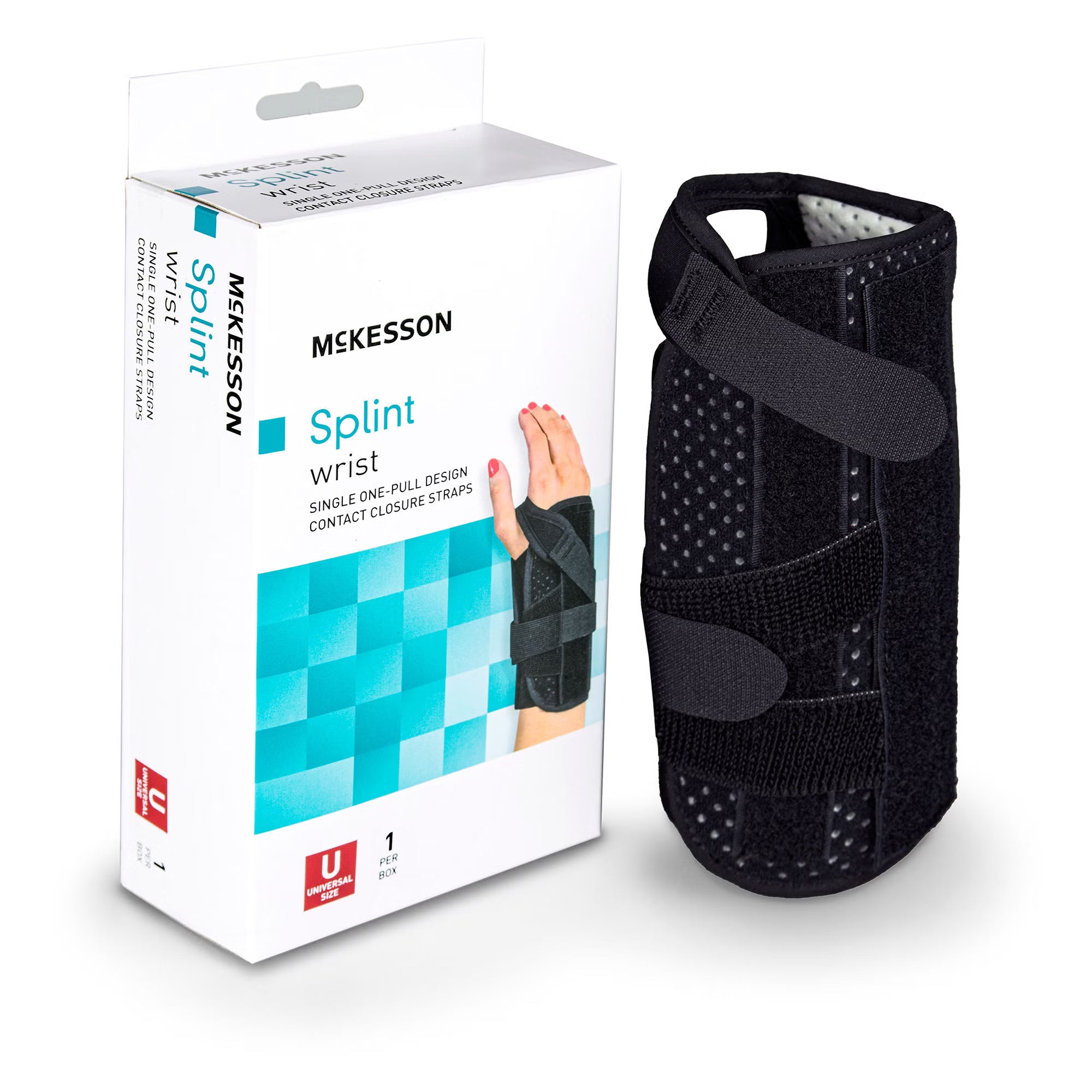 Wrist Brace McKesson Foam / Nylon One Size Fits Most