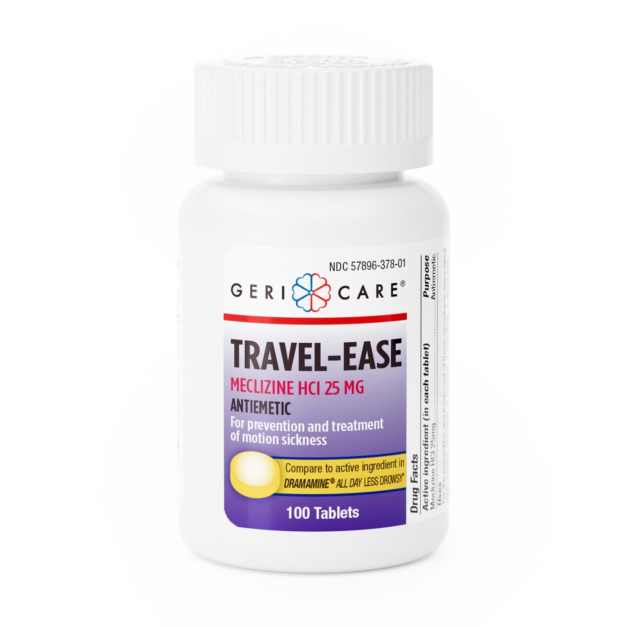Nausea Relief 25mg. 100ct.
