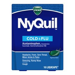 NYQUIL, LIQ CAP VICKS COLD & FLU 16OZ