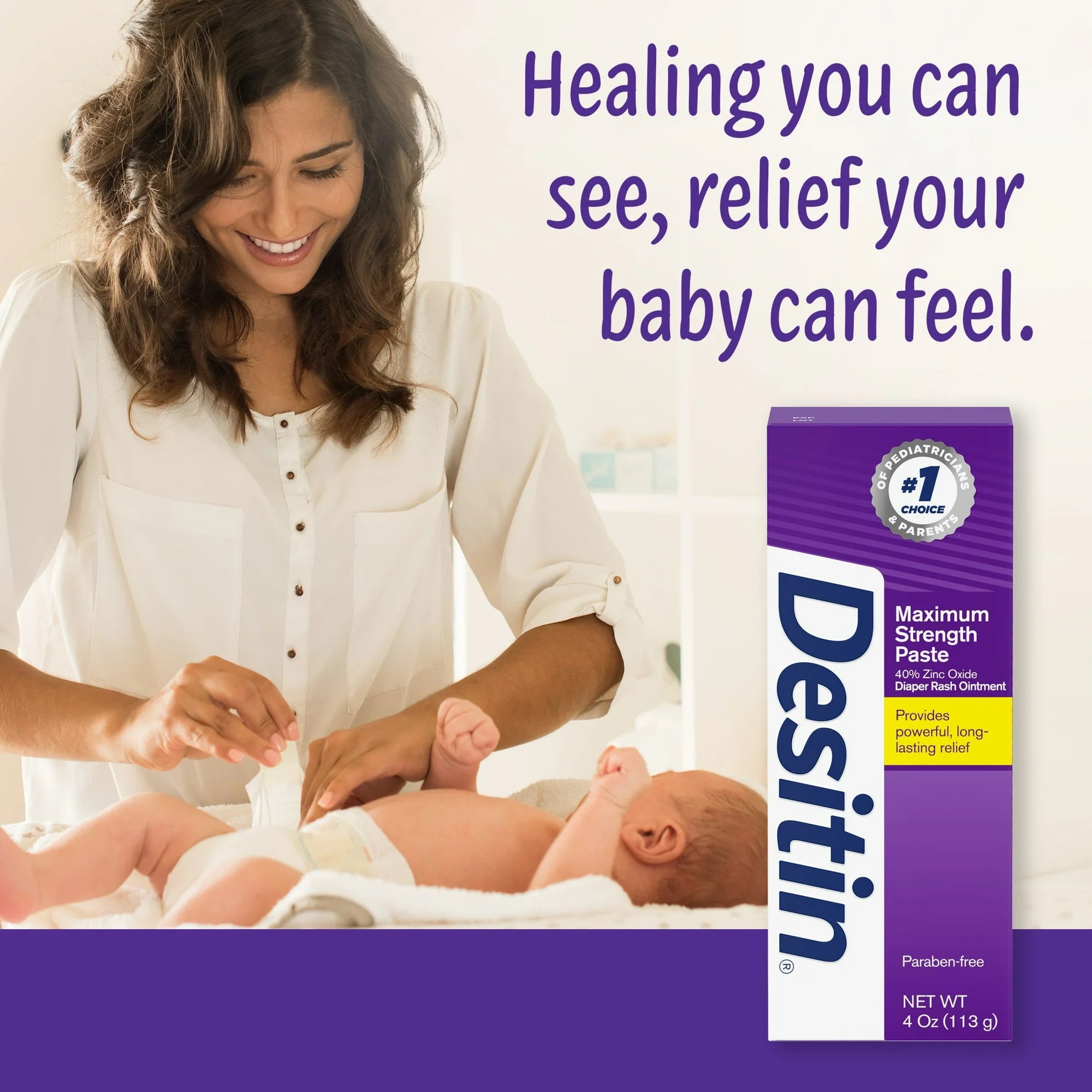 Desitin - Maximum Strength Paste - 4 Oz