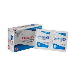 Skin Barrier Wipe Skincote™ 70% Strength Isopropyl Alcohol Individual Packet NonSterile 50 count