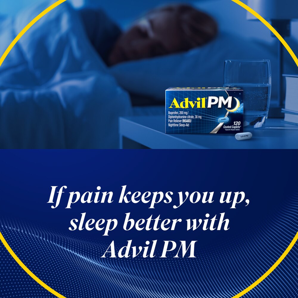 Advil PM - Nighttime Sleep Aid - 20 Coated Caplets