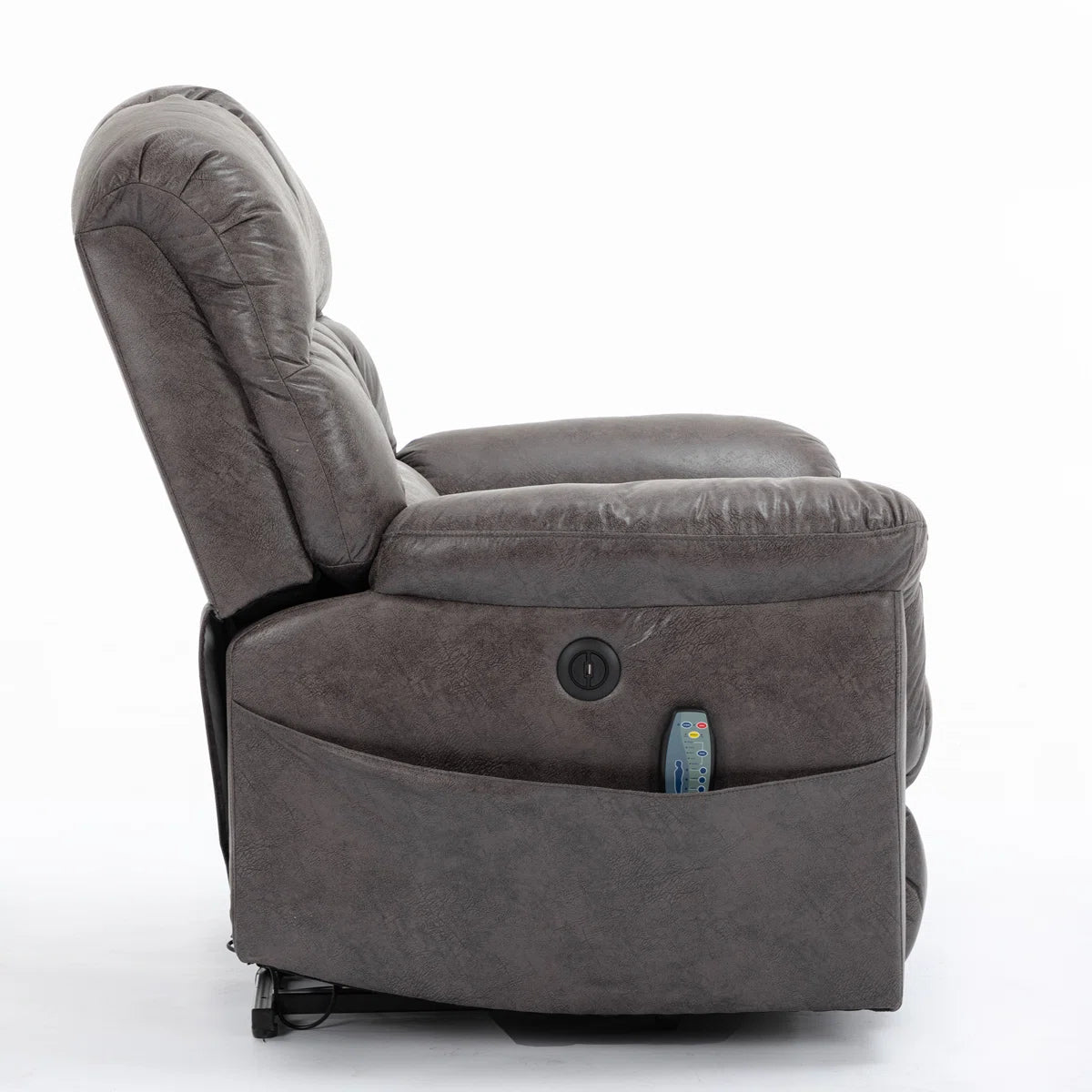41.3'' Wide Extra Large Power Lift Recliner Chair with Soothing Heat & Massage – Plush Comfort for Total Relaxation