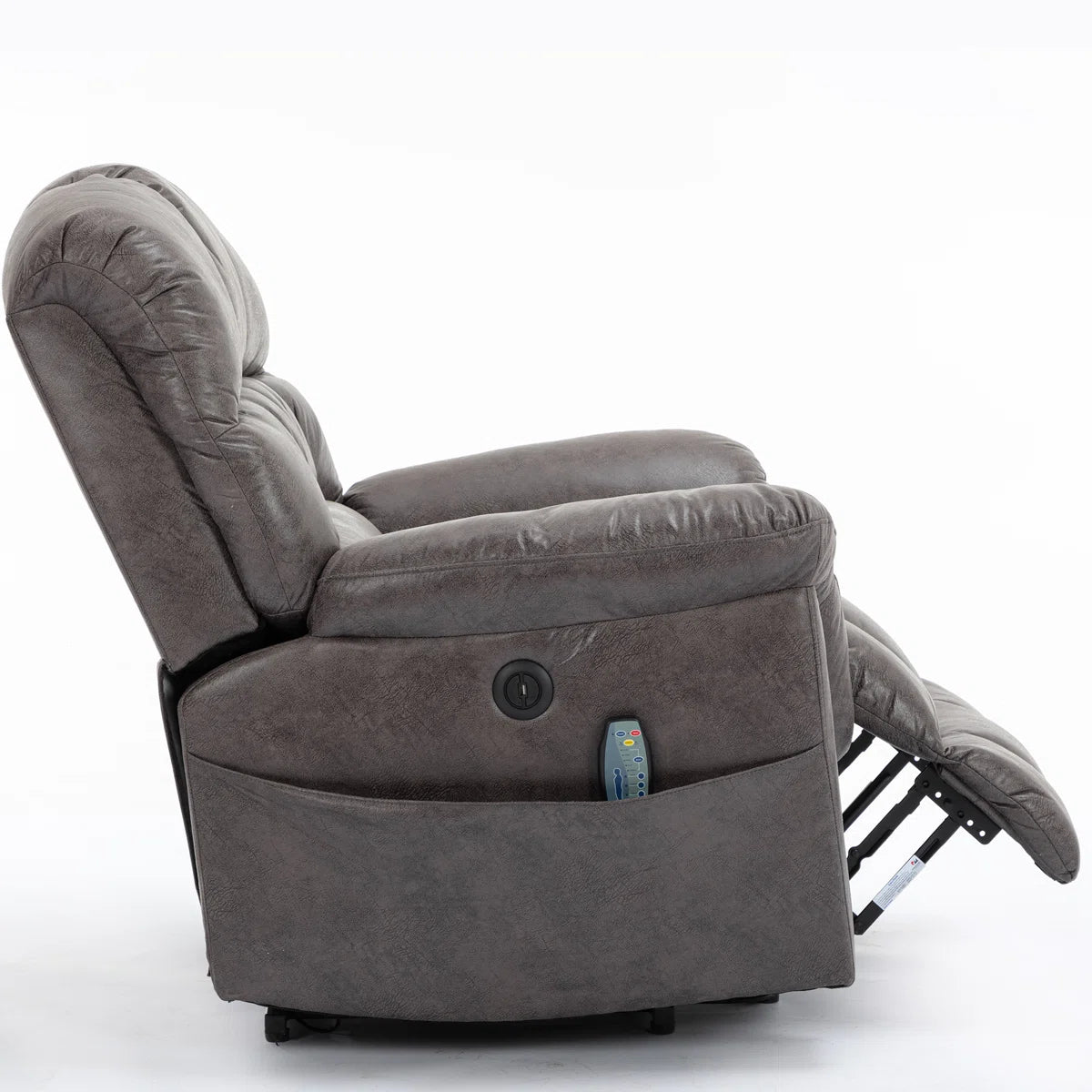 41.3'' Wide Extra Large Power Lift Recliner Chair with Soothing Heat & Massage – Plush Comfort for Total Relaxation