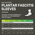 Mid Support Compression Plantar Fasciitis Sleeves - Pair