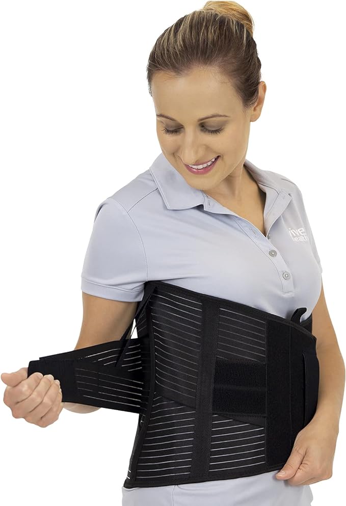 Cross support back brace