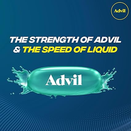 Advil Liqui-Gels Minis Ibuprofen Pain Reliever & Fever Reducer, 40 ea