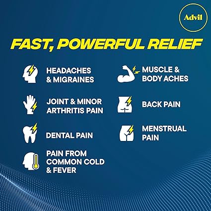 Advil Liqui-Gels Minis Ibuprofen Pain Reliever & Fever Reducer, 40 ea