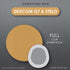 CoverGuard CGM Patch, Dexcom G7, Full, 25 ct, Tan