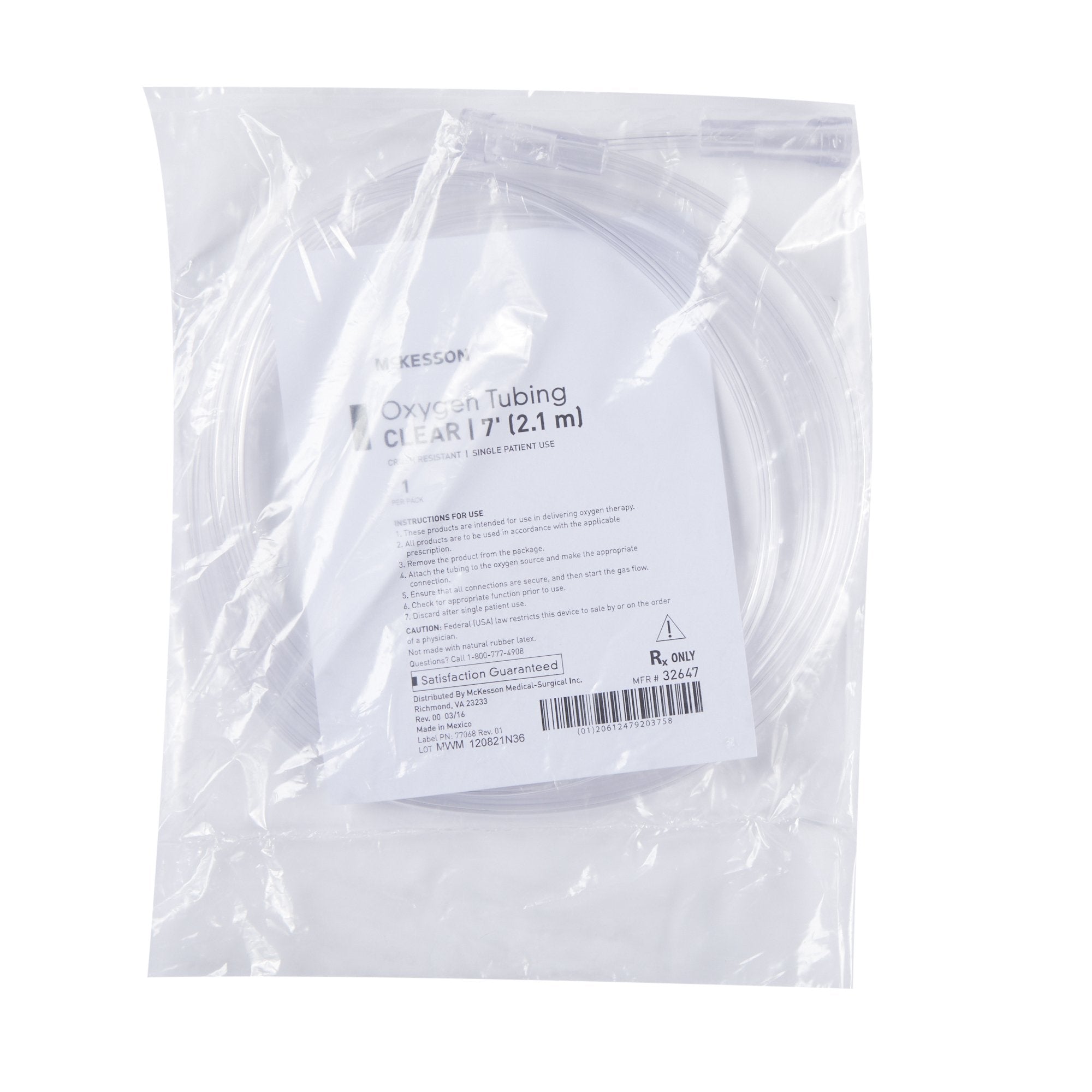 Mckesson, Oxygen Tubing