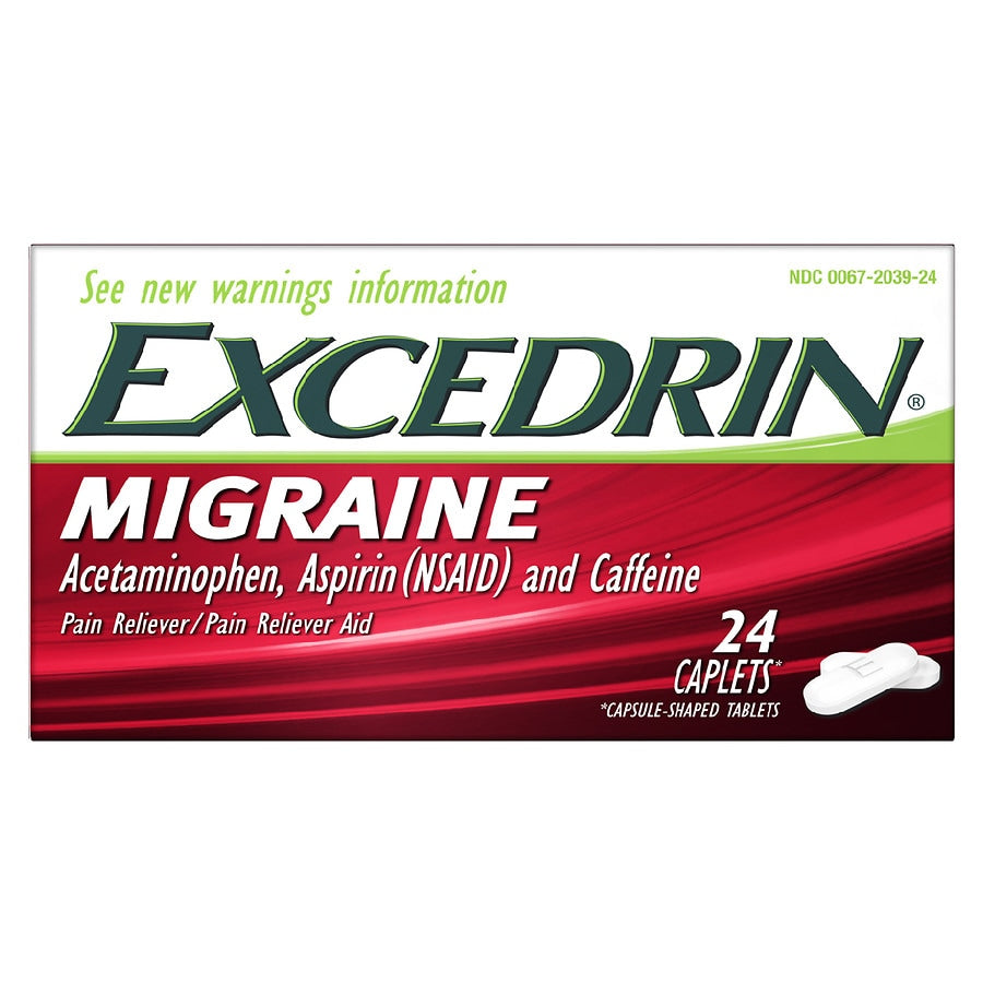Migraine - Acetaminophen,Aspirin and Caffeine - Pain Reliever