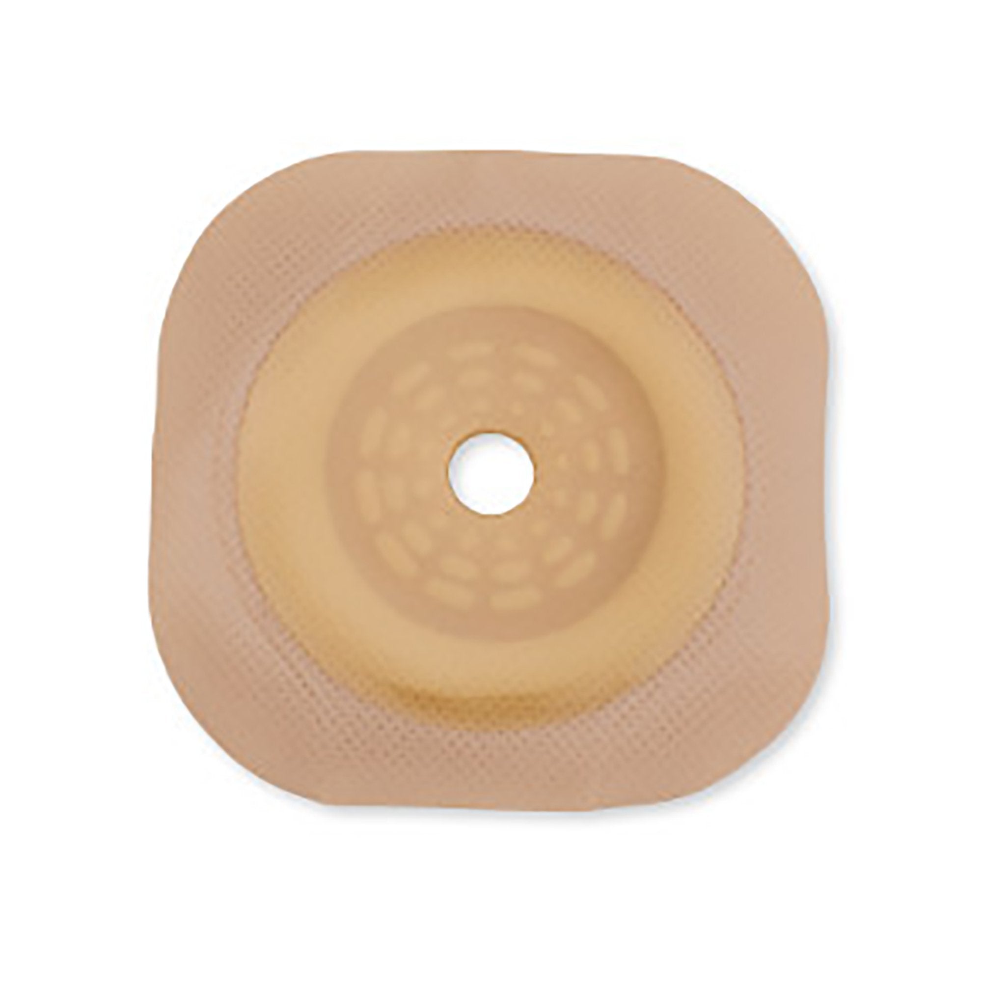 Ostomy Barrier New Image™ CeraPlus™ Trim to Fit, Extended Wear Adhesive Tape Borders 70 mm Flange Blue Code System Up to 2-1/4 Inch Opening