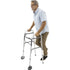 Lightweight Aluminum Walker with Wheels