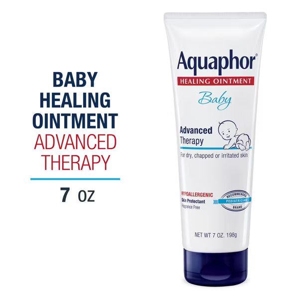 Aquaphor Healing Ointment - Baby - Advanced Therapy - 7  Oz.