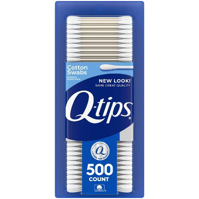 Q-tips Cotton Swabs - 500 Count