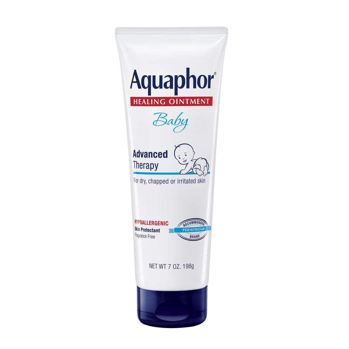 Aquaphor Healing Ointment - Baby - Advanced Therapy - 7  Oz.