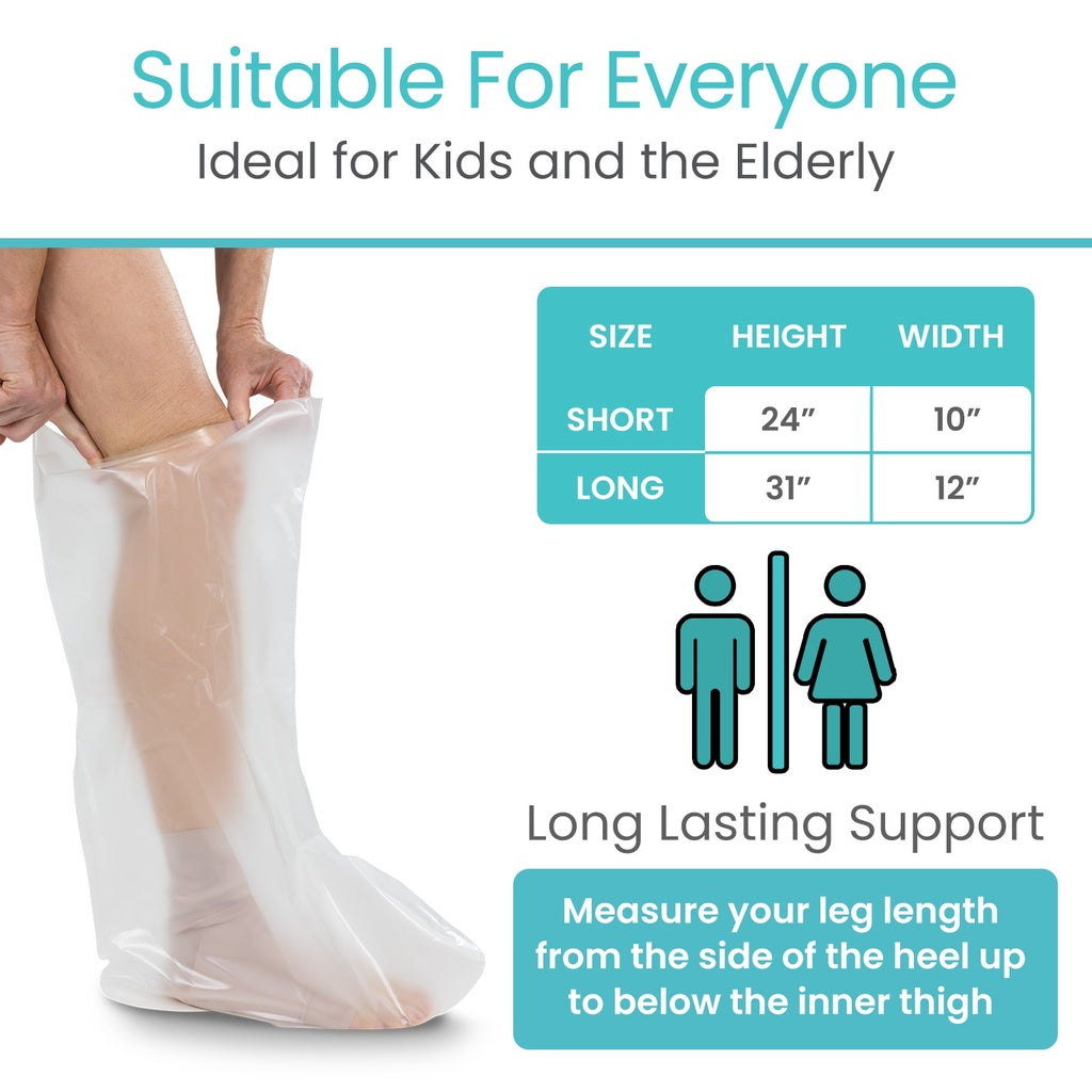 Lightweight Leg Cast Cover - Short