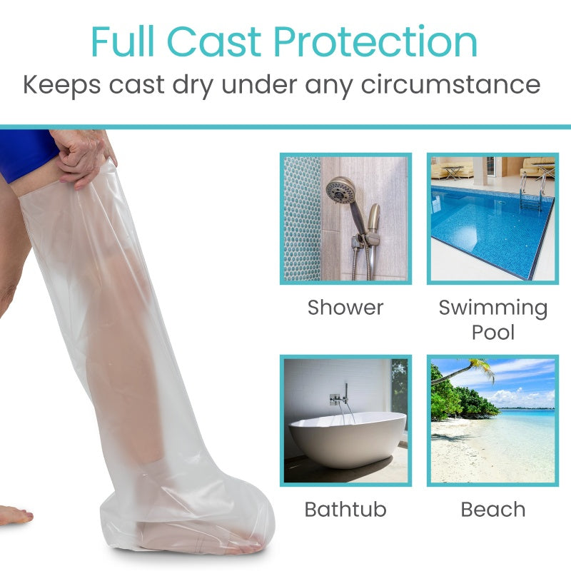 Lightweight Leg Cast Cover - Short