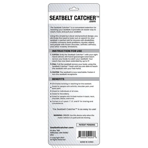 Seatbelt Catcher - 2 Piece