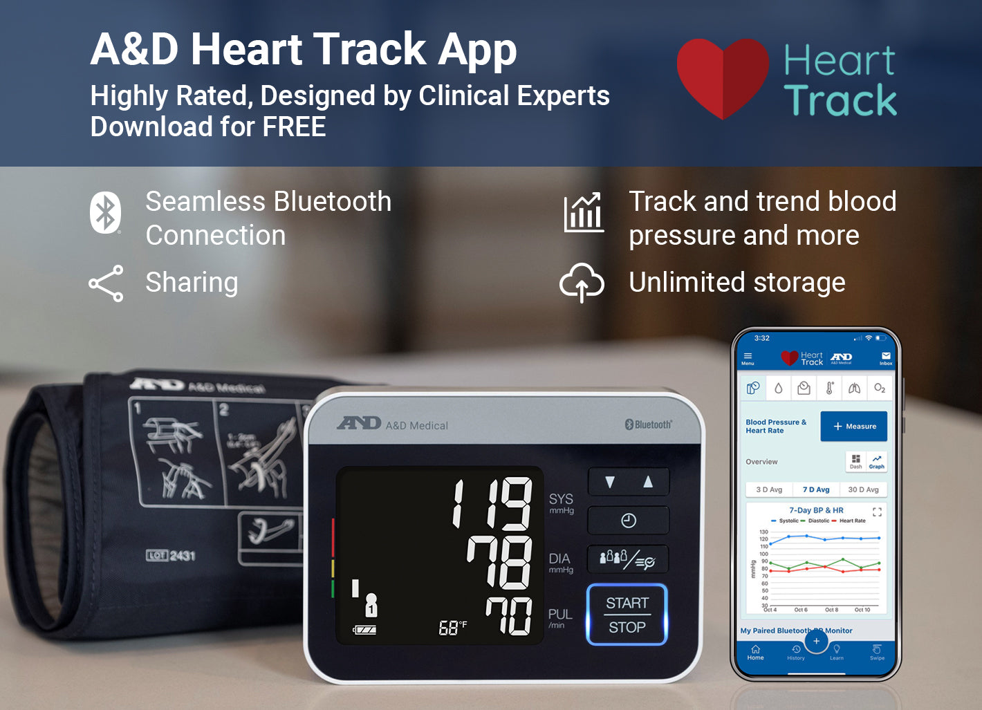 Precision Check Pro - Blood Pressure Monitor