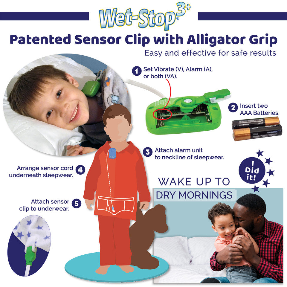 Wet-Stop 3+ Bedwetting Alarm