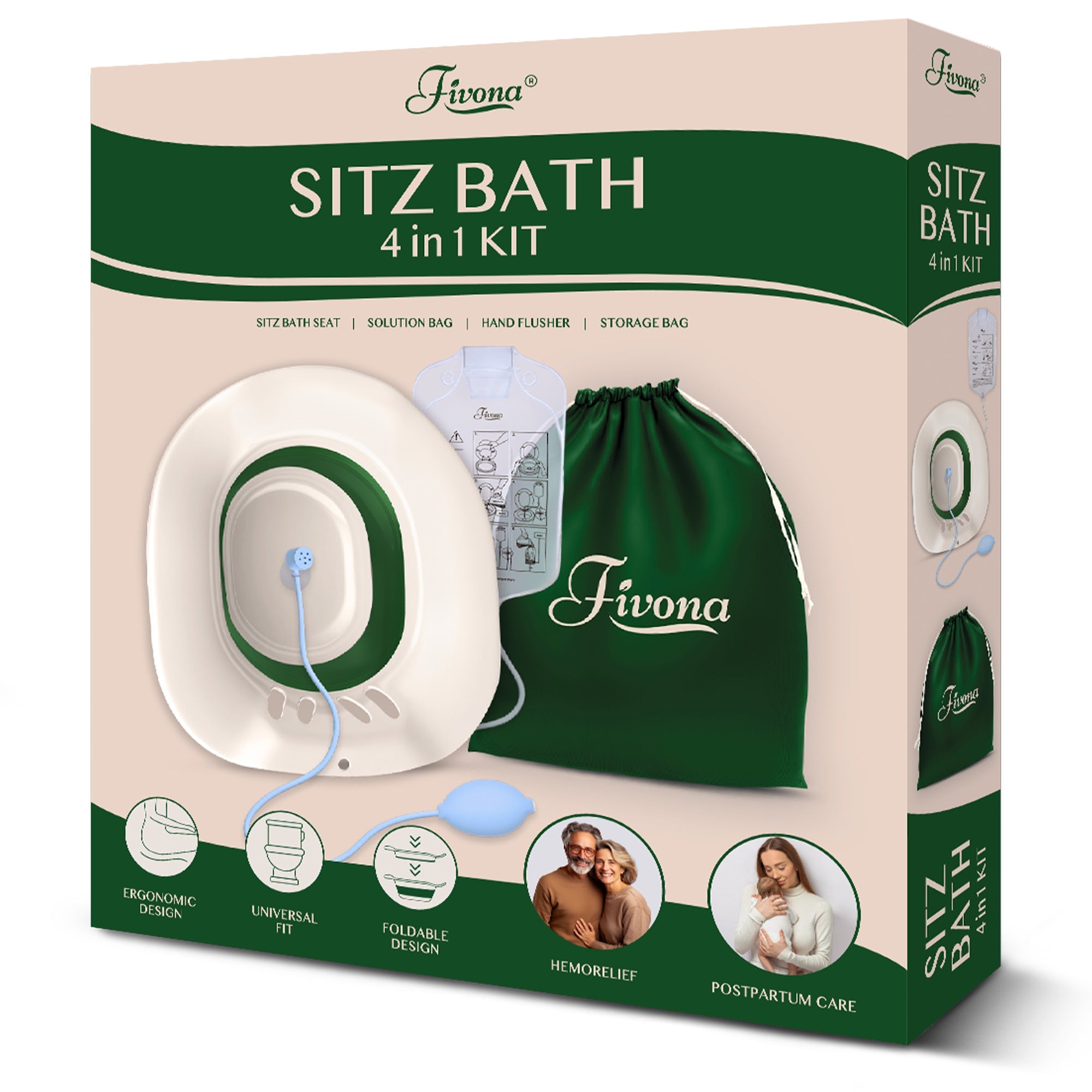 4 in 1 Sitz Bath Soaking Kit