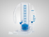 Volumetric Incentive Spirometer 4000 ml