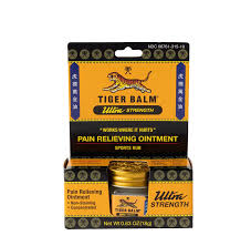 Topical Pain Relief Tiger Balm® Ultra Strength 11% - 11% Strength Camphor / Menthol Ointment 18 Gram