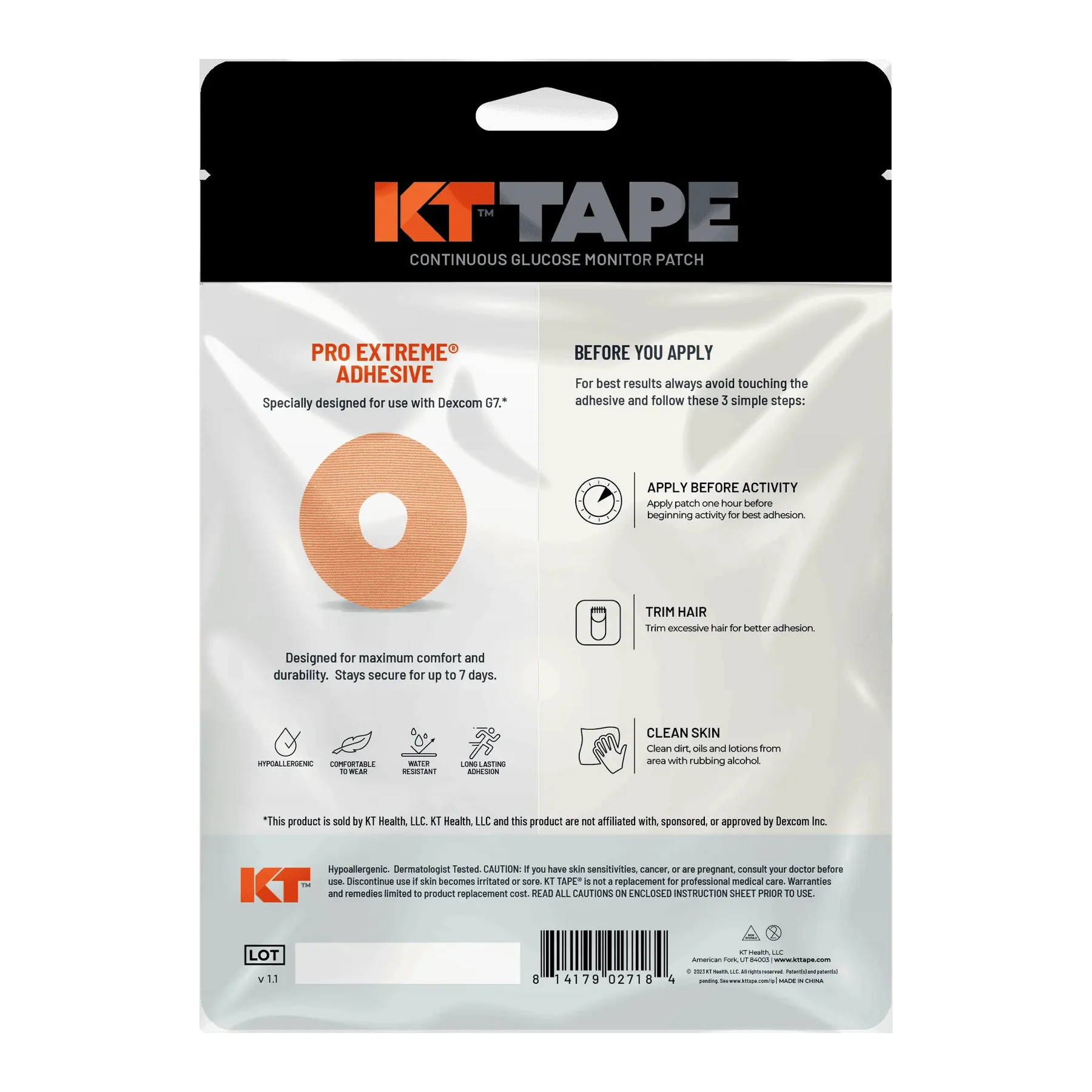 KT Tape CGM Patch
