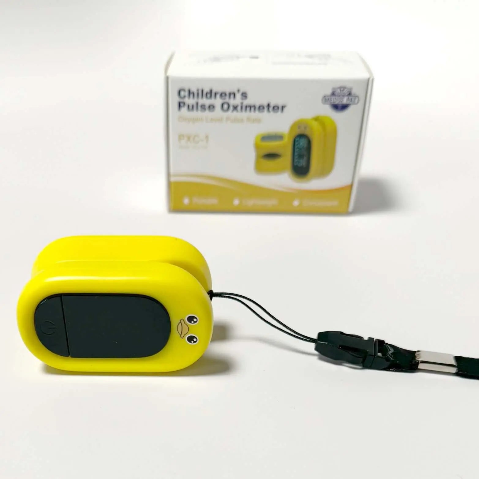 Med-Pat “Ducky” PXC-1 Kids Pulse Oximeter | Fast SpO₂ & Heart Rate | FSA/HSA Eligible