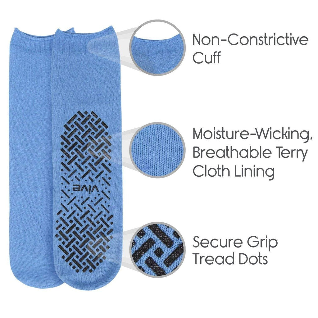 Non Slip Socks - One Pair