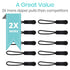 Vive Zipper Pull - 10 Count