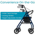 Aluminum Lightweight Rollator