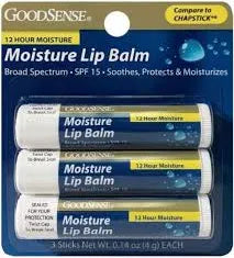 Good Sense Moisture Lip Balm 3 Pack