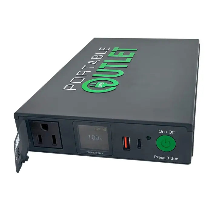Portable outlet Solar panel charger single