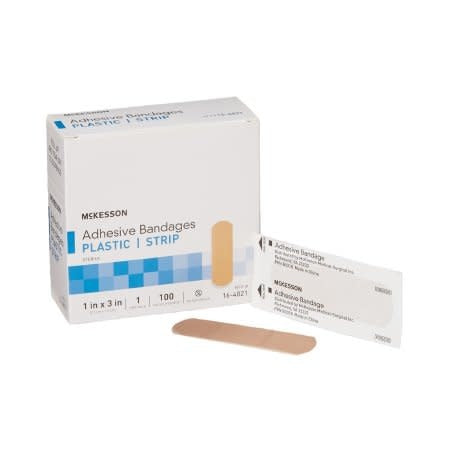 Adhesive Strip 1" x 3" - Plastic