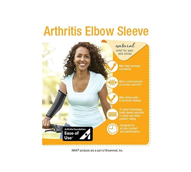 Compression Arthritis Elbow Sleeve SIZE MEDIUM